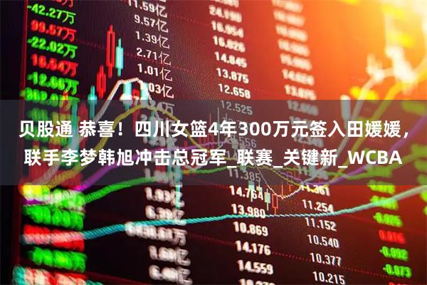 贝股通 恭喜！四川女篮4年300万元签入田媛媛，联手李梦韩旭冲击总冠军_联赛_关键新_WCBA